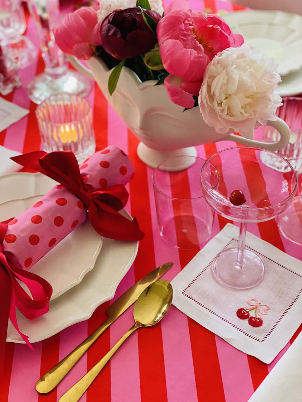 Embroidered Linen Napkins