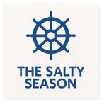 The Salty Season – Ship Wheel Luncheon Napkins (Pack of 20)