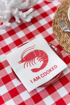 I’m Cooked – Prawn Luncheon Napkins (Pack of 20)