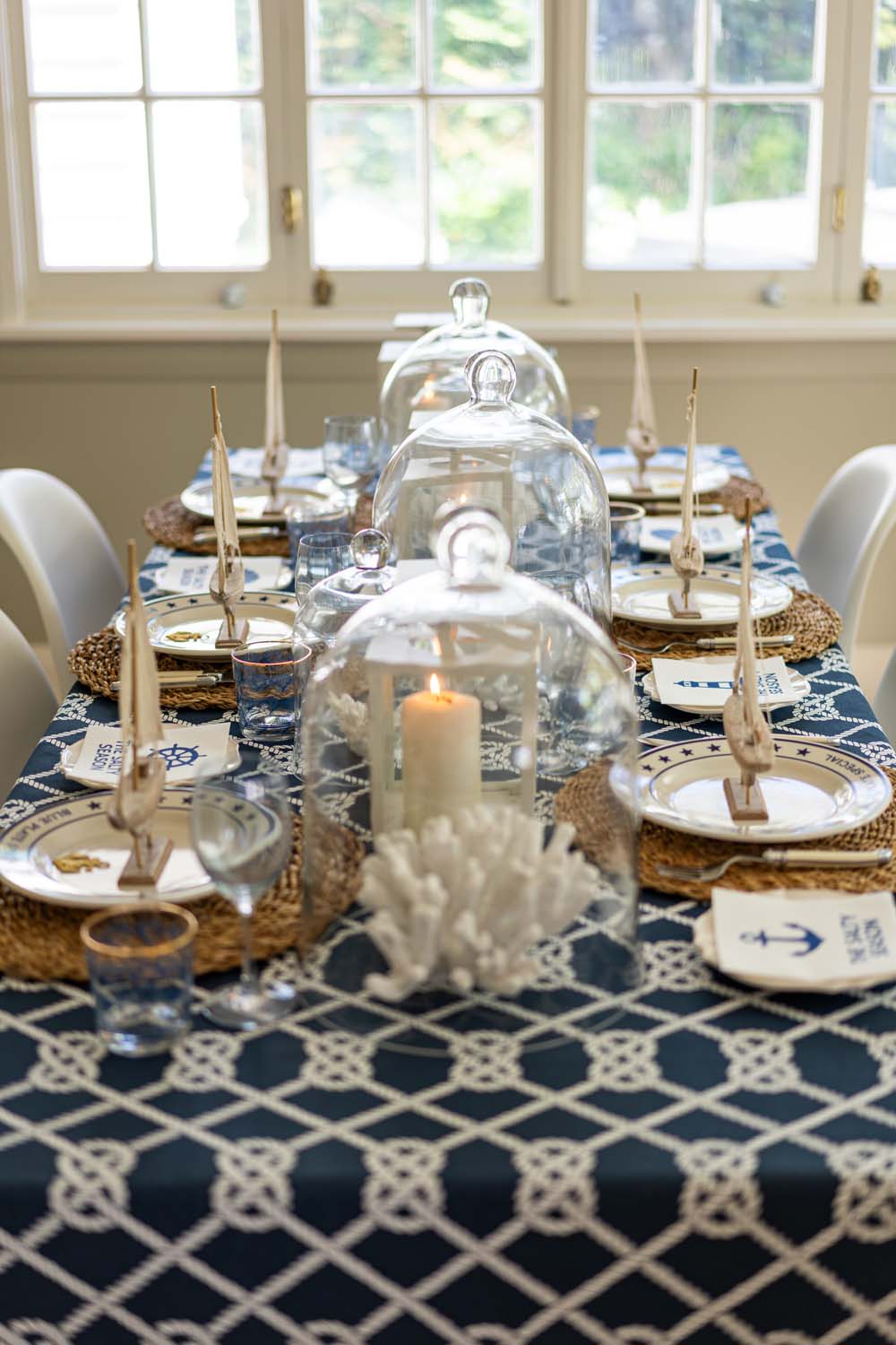 The Salty Season – Ship Wheel Luncheon Napkins (Pack of 20)